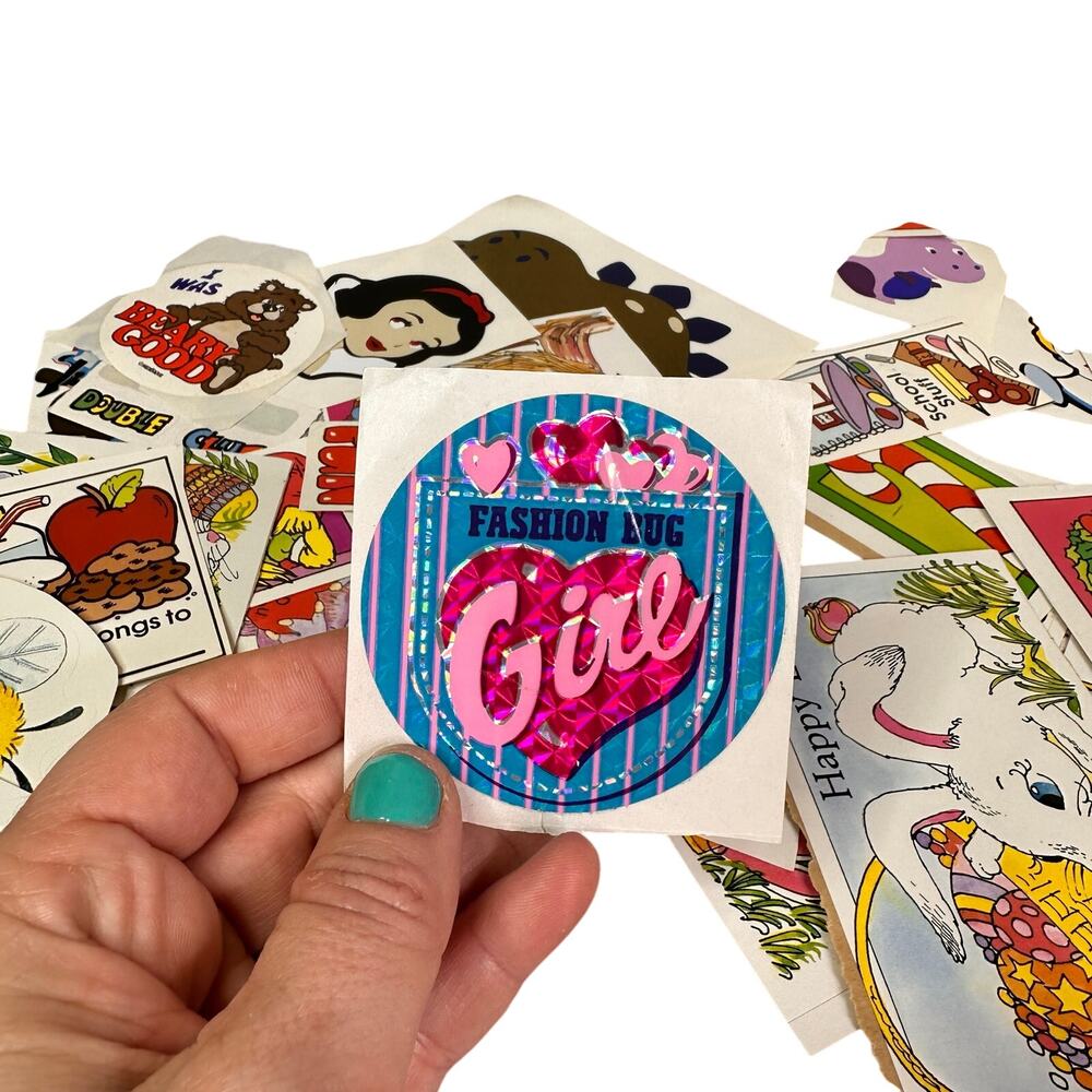 Huge Vintage Sticker Collection - Vintage Holiday Stickers 88 pieces - Picture 8 of 12